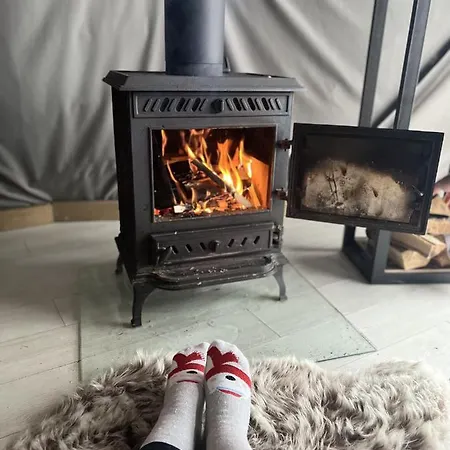 Slavskoglamping Luksusowy namiot Sławsko