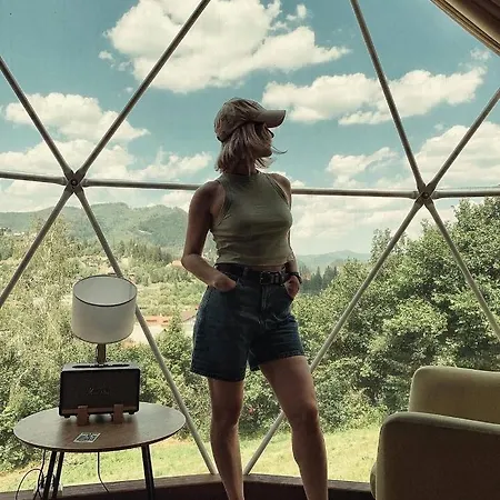 Luksusowy namiot Slavskoglamping