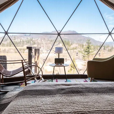 Slavskoglamping Luksusowy namiot *