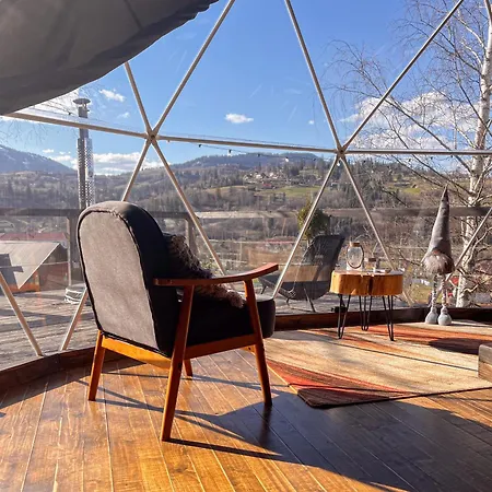 Luxury tent Slavskoglamping Slavske