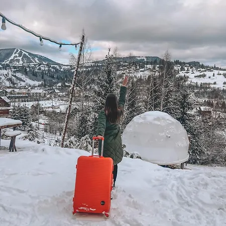 Luxury tent Slavskoglamping *